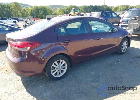 2017 Kia Forte Lx from USA, damaged, VIN 3KPFL4A74HE010098